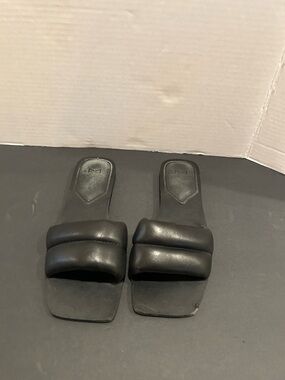 Marc Fisher Black  Slip on Slide Sandals size 7